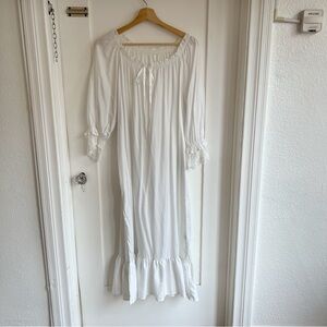 Edwardian Style Nightgown Dress